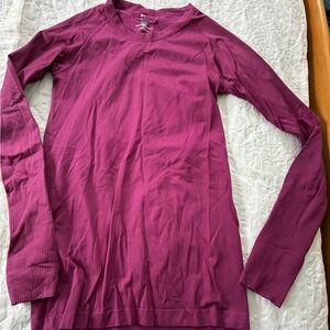 CRZ YOGA Rich Purple Long Sleeve Top